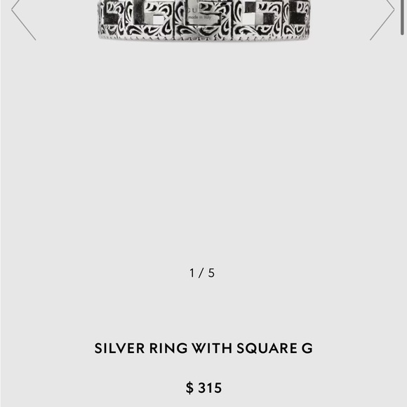 Men’s Gucci Ring - Picture 3 of 6